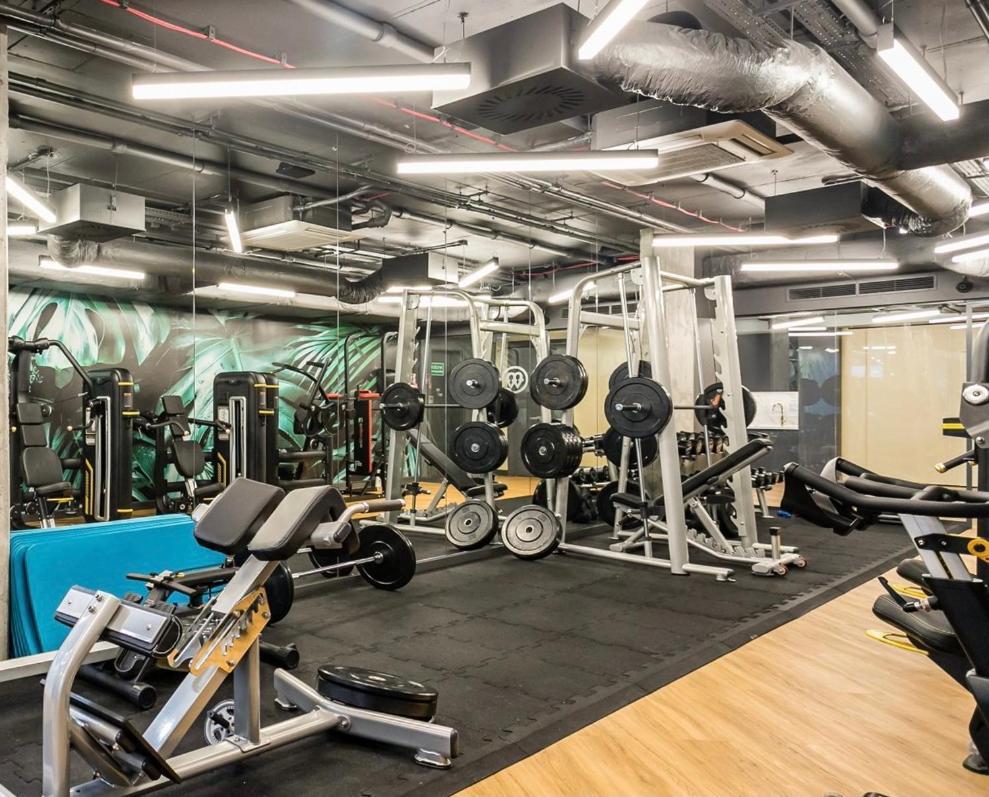 Exclusive 2Br! Apartment In Center +Netflix +Gym วอร์ซอ ภายนอก รูปภาพ